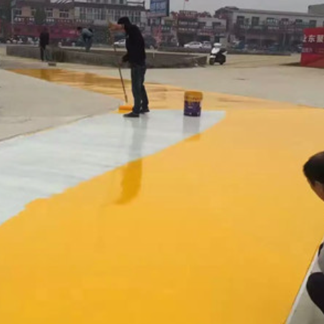 杭州彩色路面喷涂翻新的使用寿命多长